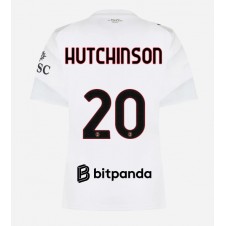 AC Milan Omari Hutchinson #20 Bortatröja Dam 2026-27 Korta ärmar